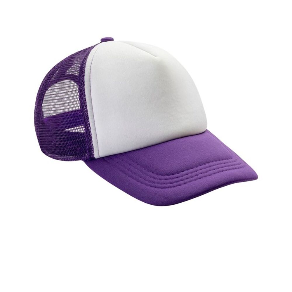 Result Detroit Trucker Cap / Purple/White